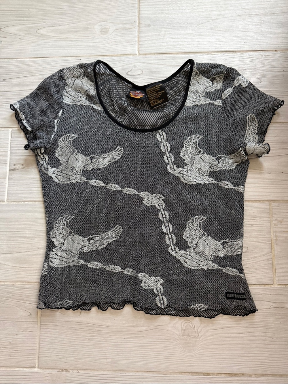 Harley-Davidson ‘chain mail’ Mesh Top